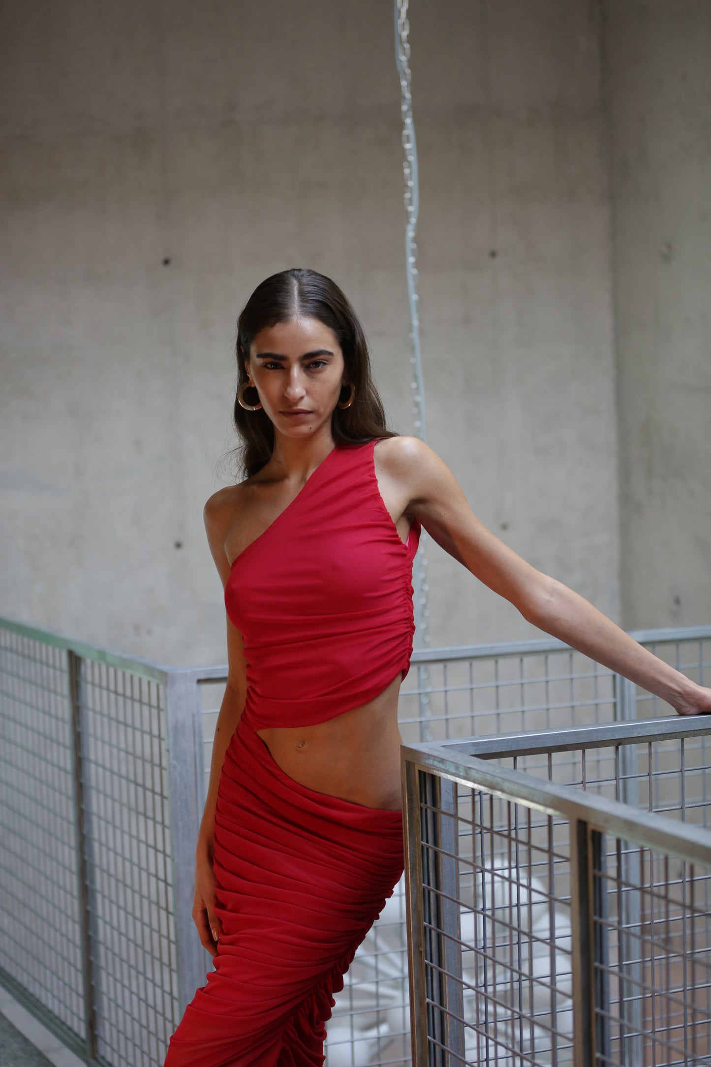 CARA DRESS | RASPBERRY