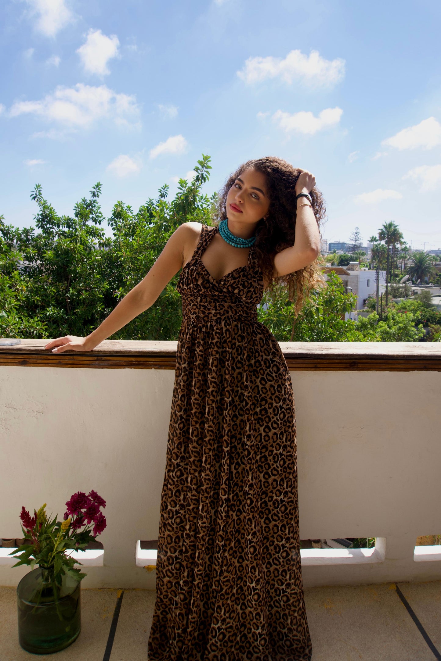 ALIA DRESS | LEOPARD