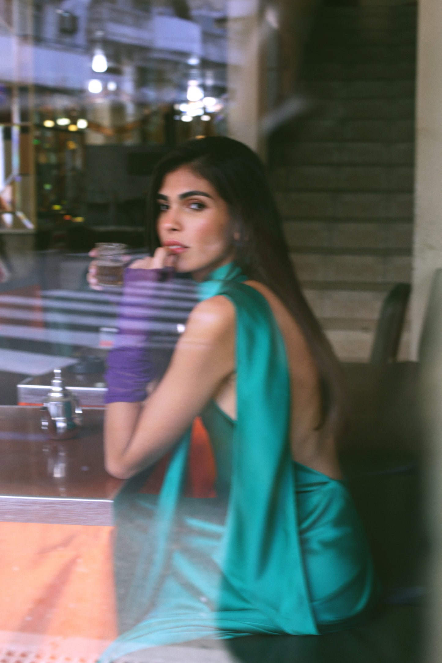 MARIA DRESS | EMERALD