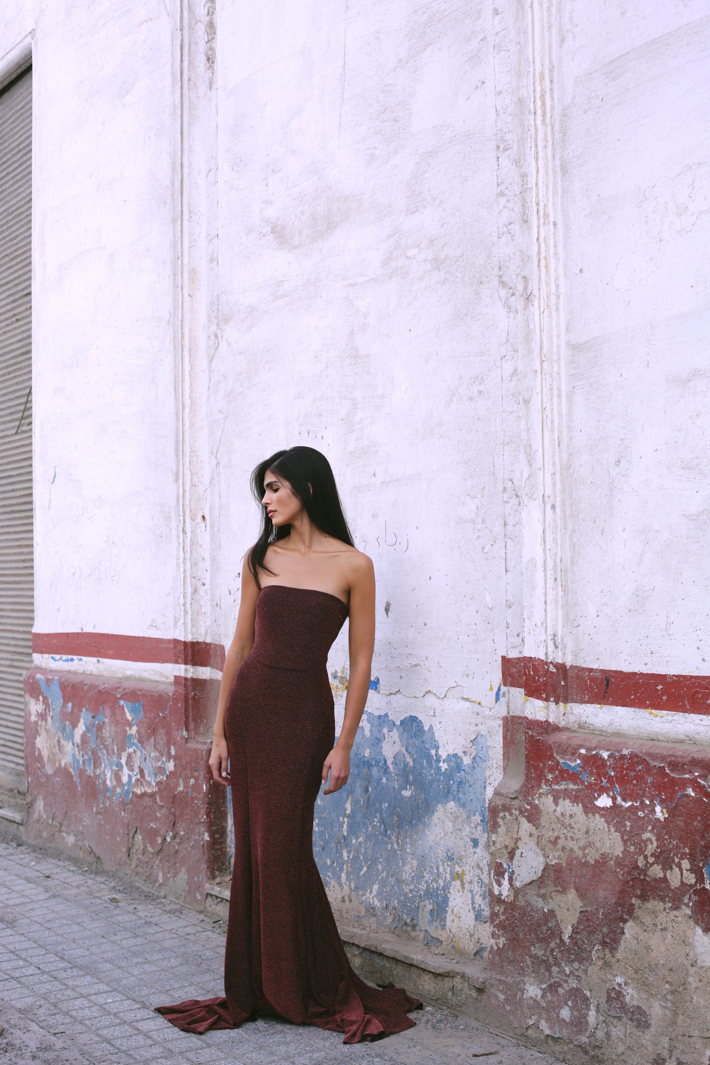 SIENNA DRESS | BROWN
