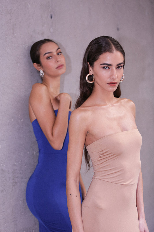 SIENNA DRESS | INDIGO