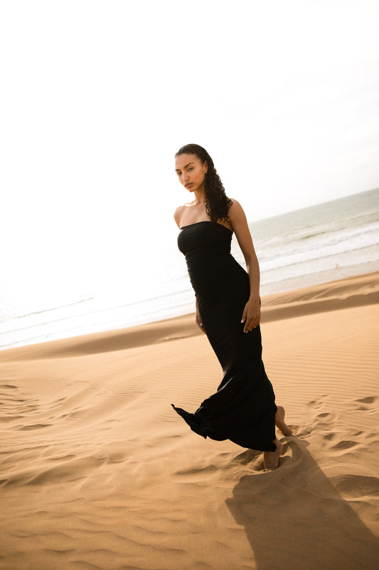 SIENNA DRESS | LICORICE